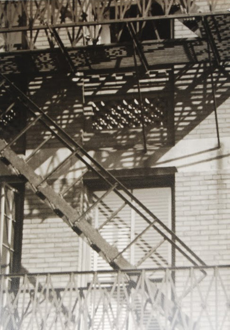 Lucille Huber - Boston Fire escape